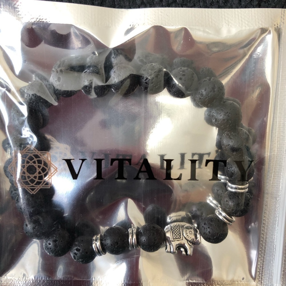 Elephant Diffuser Bracelet, 8mm
